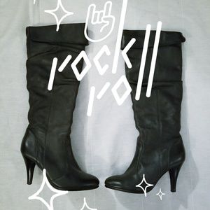 Women's Italian Leather Keen-High Boots